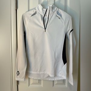 Saucony White Long Sleeve Pullover Size Medium